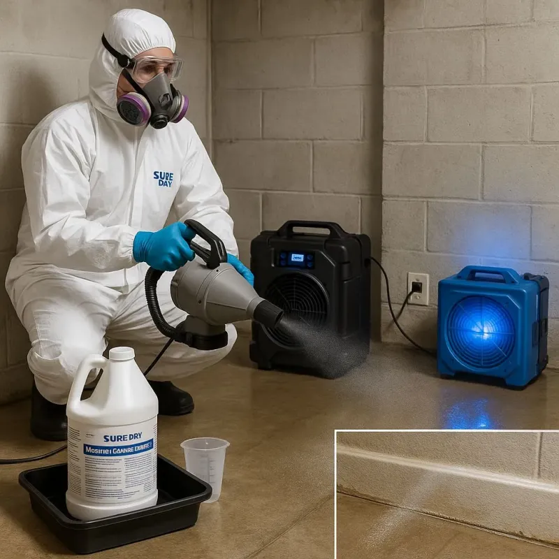 Sanitization and Odor Removal process in Baker, LA