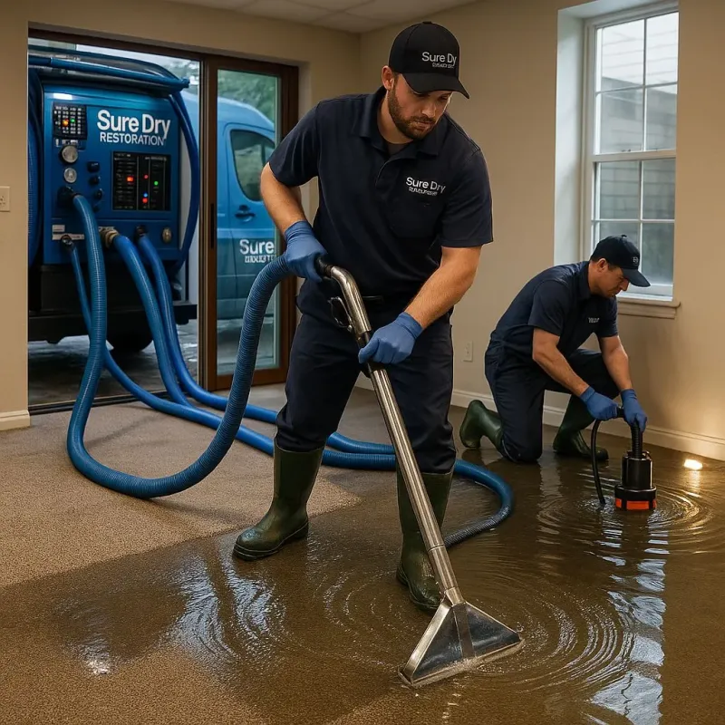 Water Extraction and Removal process in Baker, LA